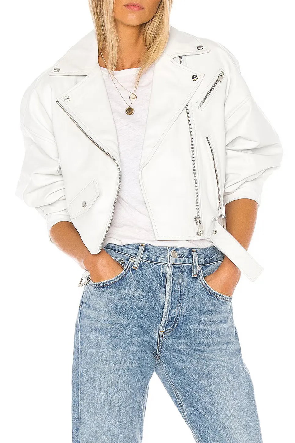 Faux Leather Biker Jacket