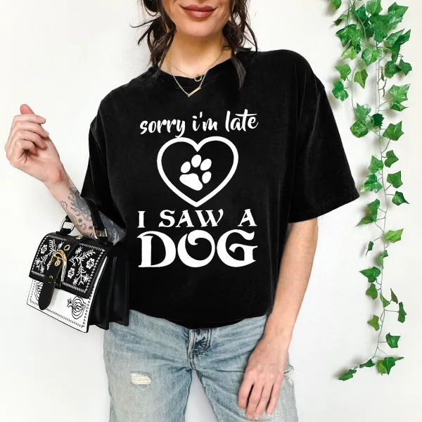 Sorry I Have Plans With My Dog T-Shirt