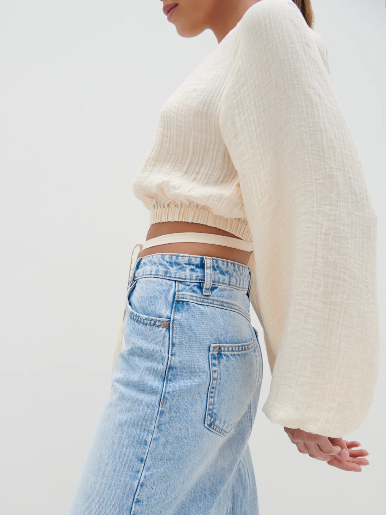 Balloon Sleeve Blouse