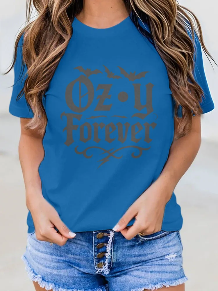 Women'S Forever Printed Casual T-Shirt