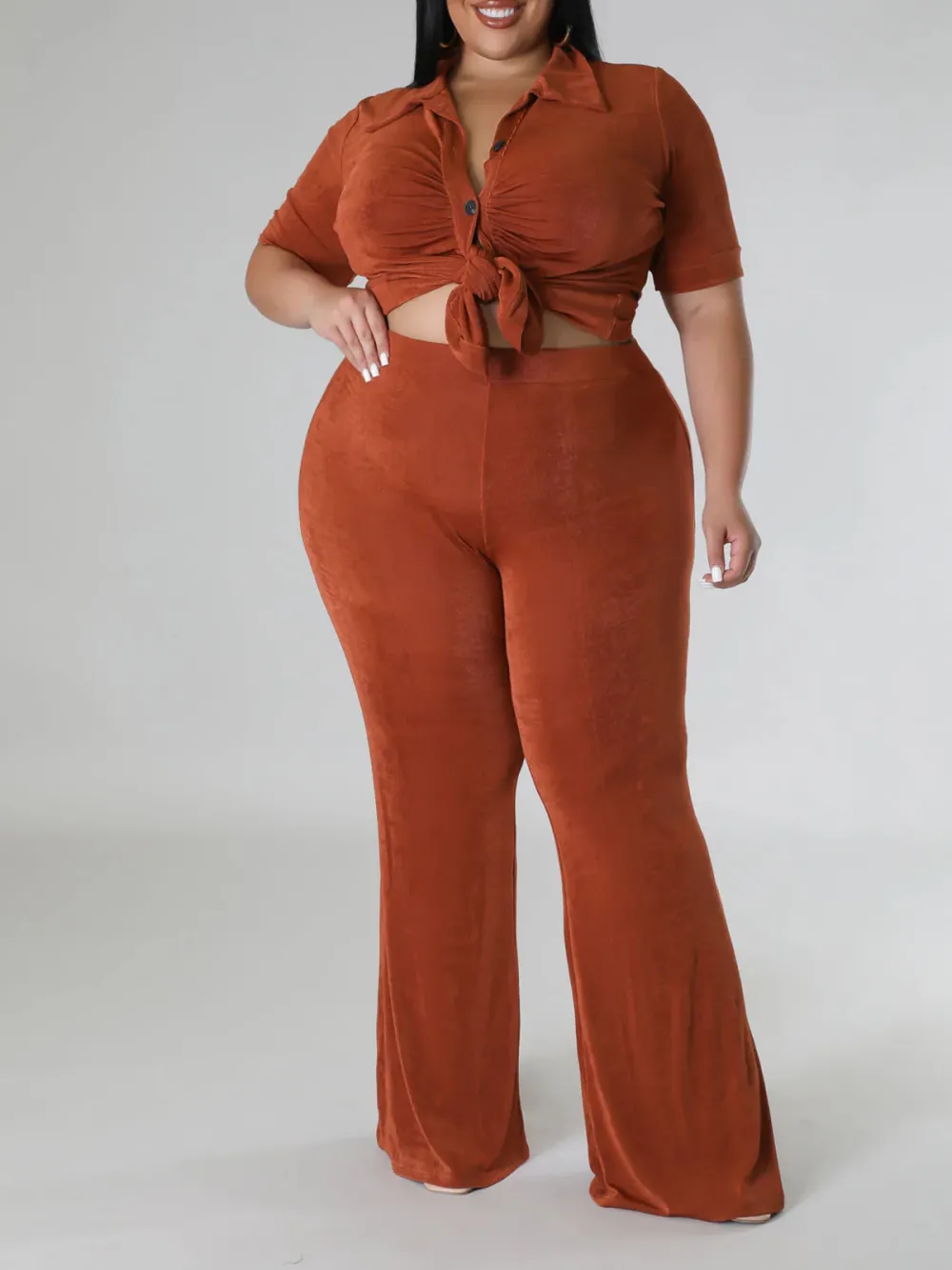 Women's Fashion Plus Size Yalin Pantsuit