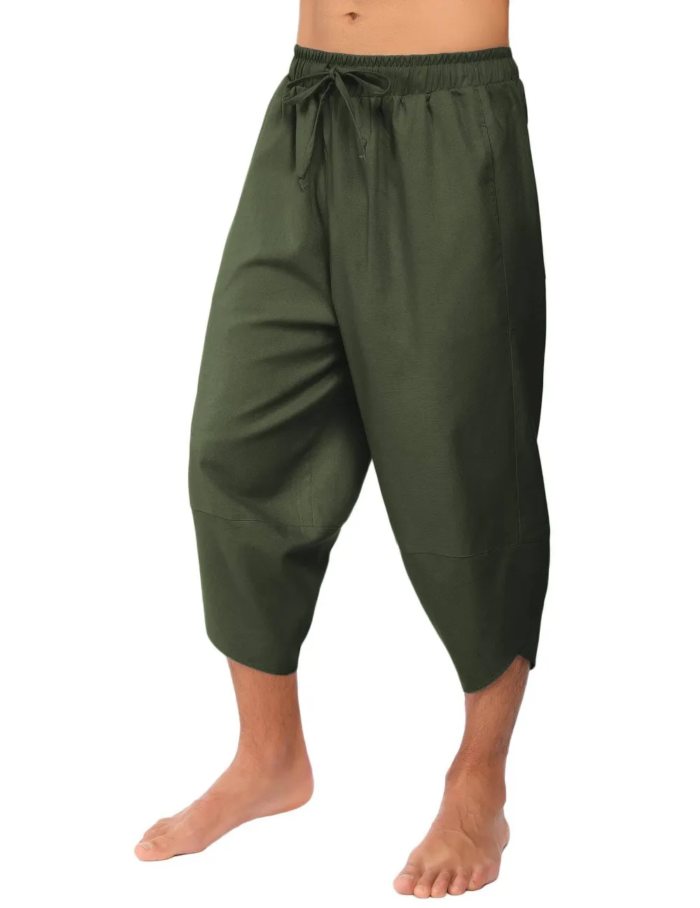 Streetwear Drawstring Waist Trousers