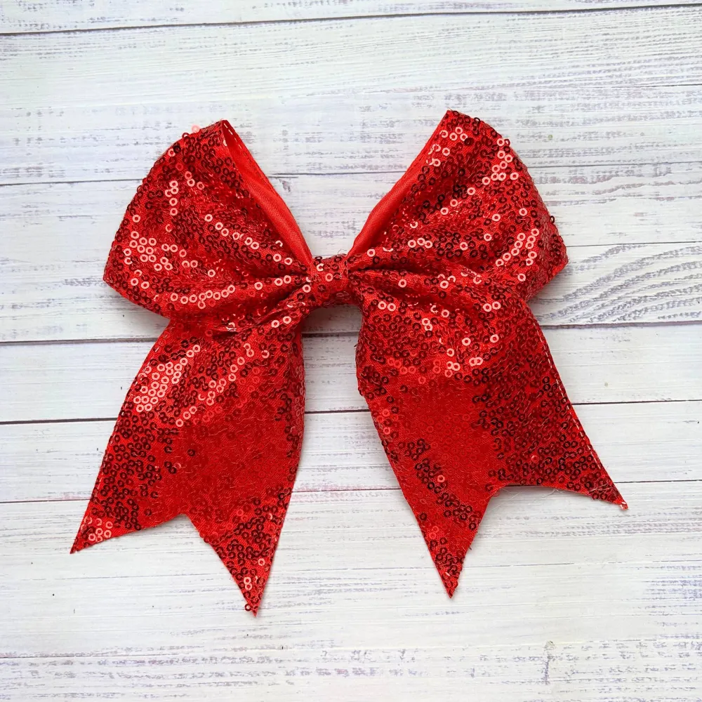 Sparkle Cheer Hair Bow