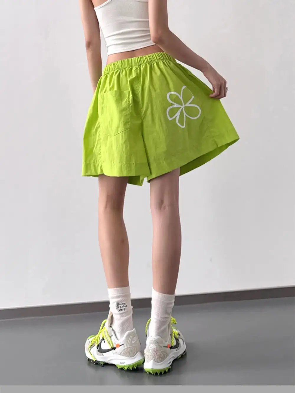 Everyday Elastic Waist Shorts