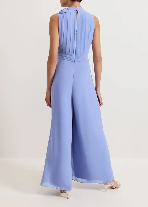 Elegant And Flowing Sleeveless Loose-Fitting Jumpsuit