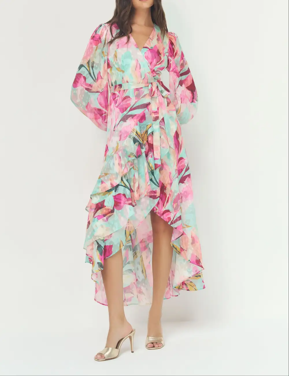 Sleeveless Ruched Dress