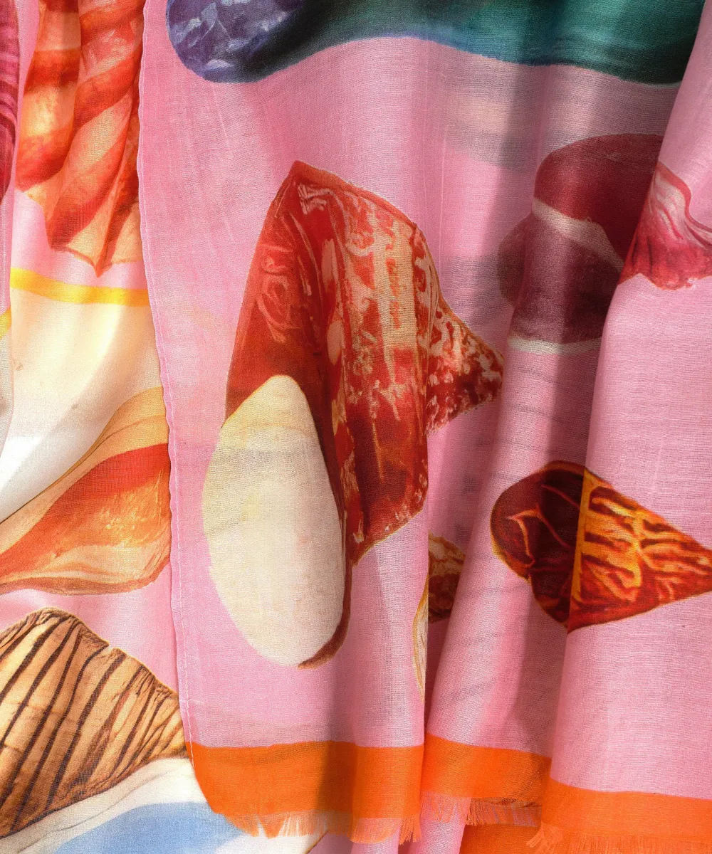 Daily Art Graphic Sea Treasures Wrap