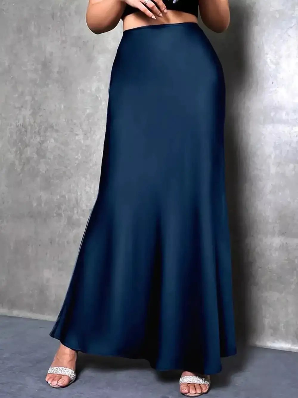 Satin Maxi Bally Love Skirt