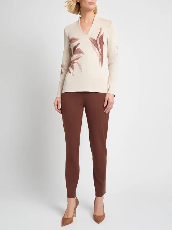 V-Neck Long Sleeved Tunic