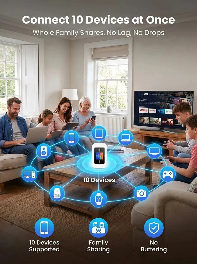 Wireless MIFI portable wifi