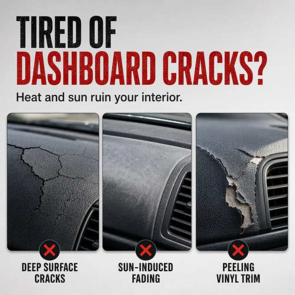 Automotive dashboard crack repair adhesive, dashboard fine crack filling and repair agent
