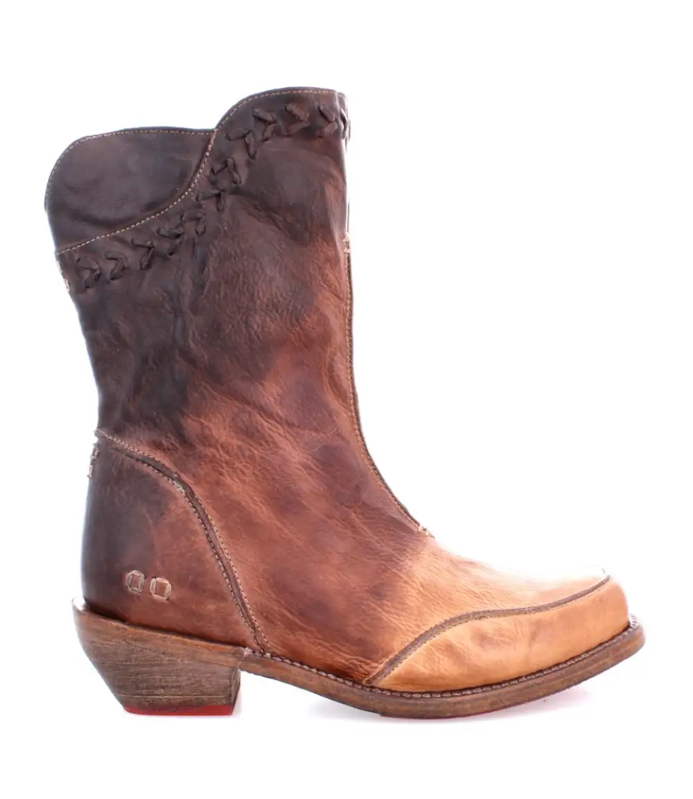 Square-Toe Apron-Toe Western Boots
