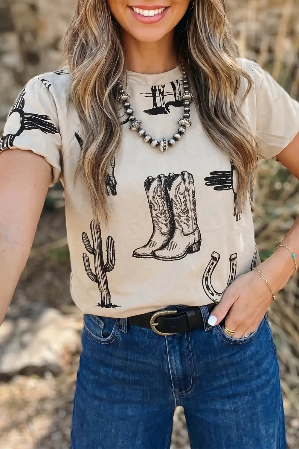 Airy Bloom Everyday Tee