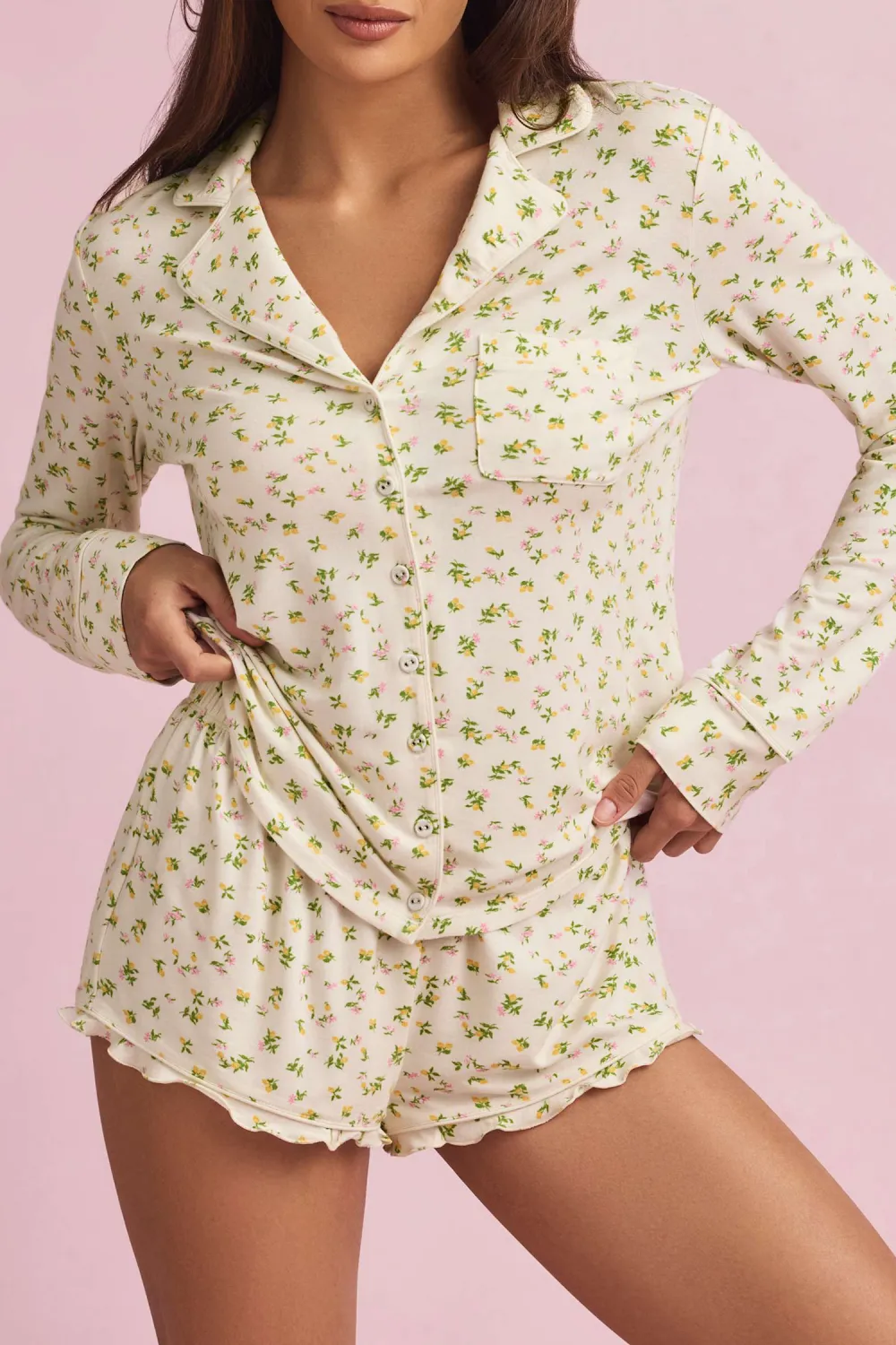Casual Solid Color Soft Home Clothes
