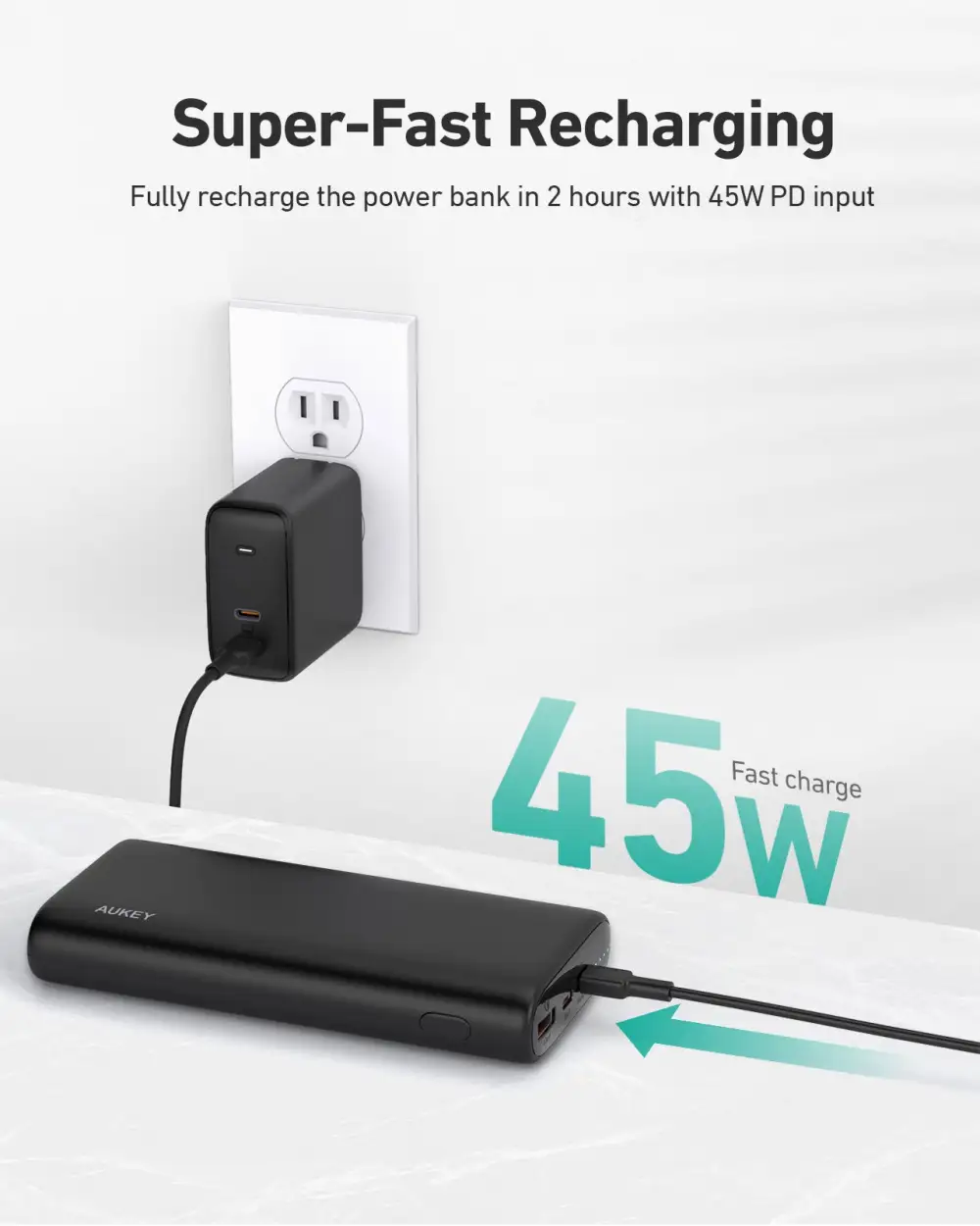 Aukey PB-Y37 20,000mAh Power bank