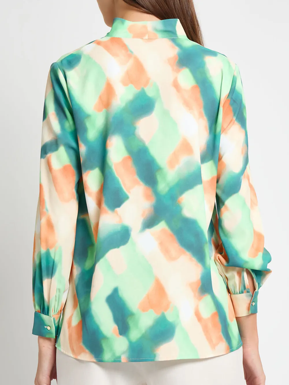 Modified Mandarin Collar Shirt