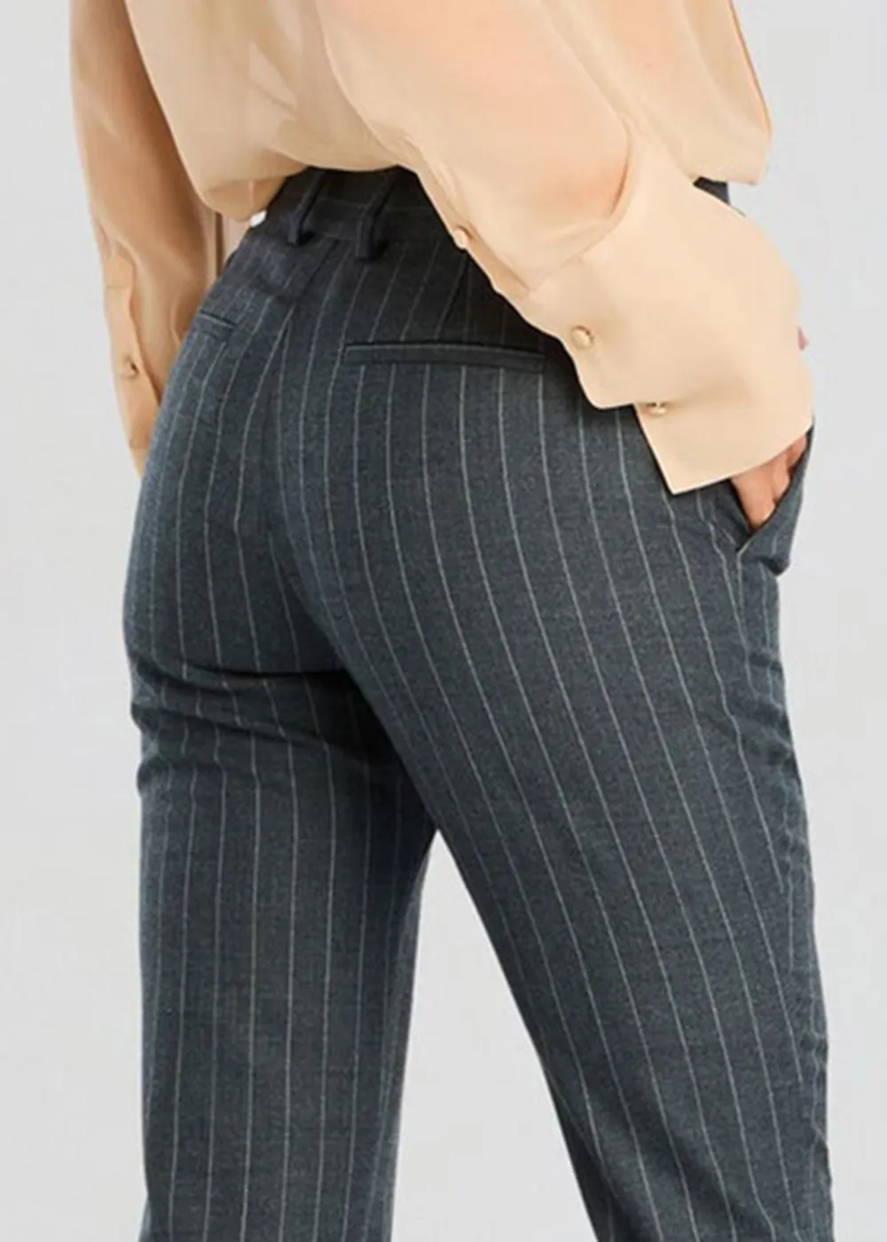 Flared Striped Pant
