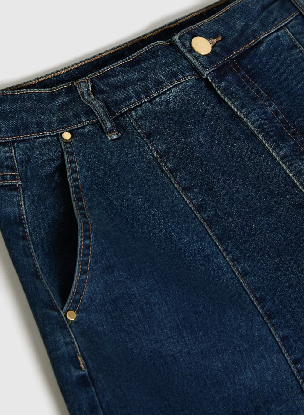 Denim Mermaid Skirt