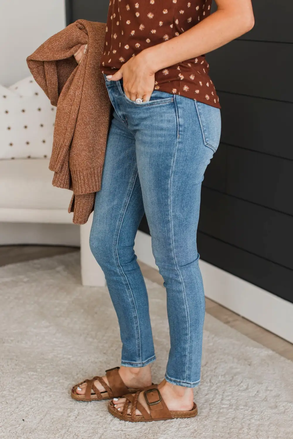 Vervet Skinny Jeans- Gwyn Wash