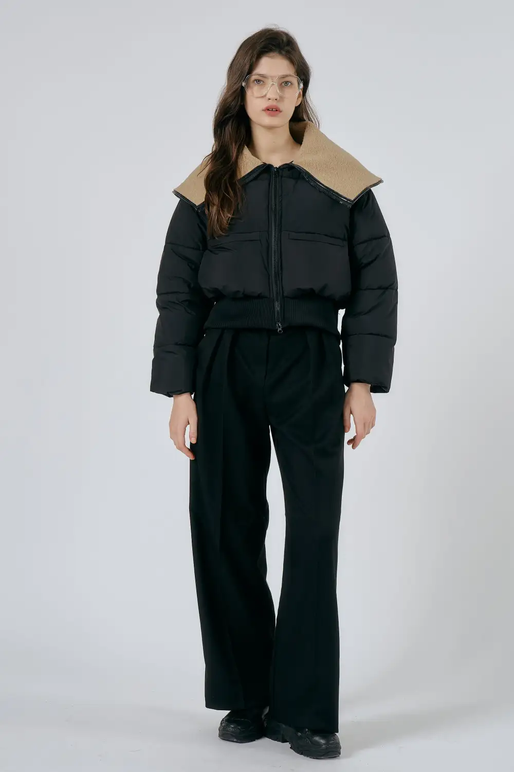 Olivia Cropped Puffer Jacket