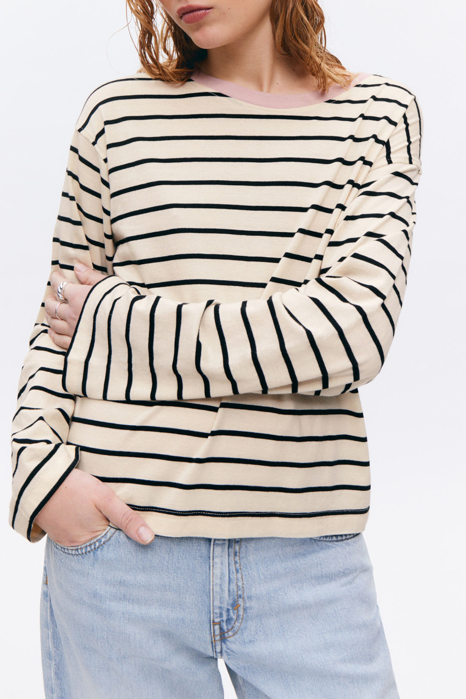 Striped Long Sleeve T-Shirt