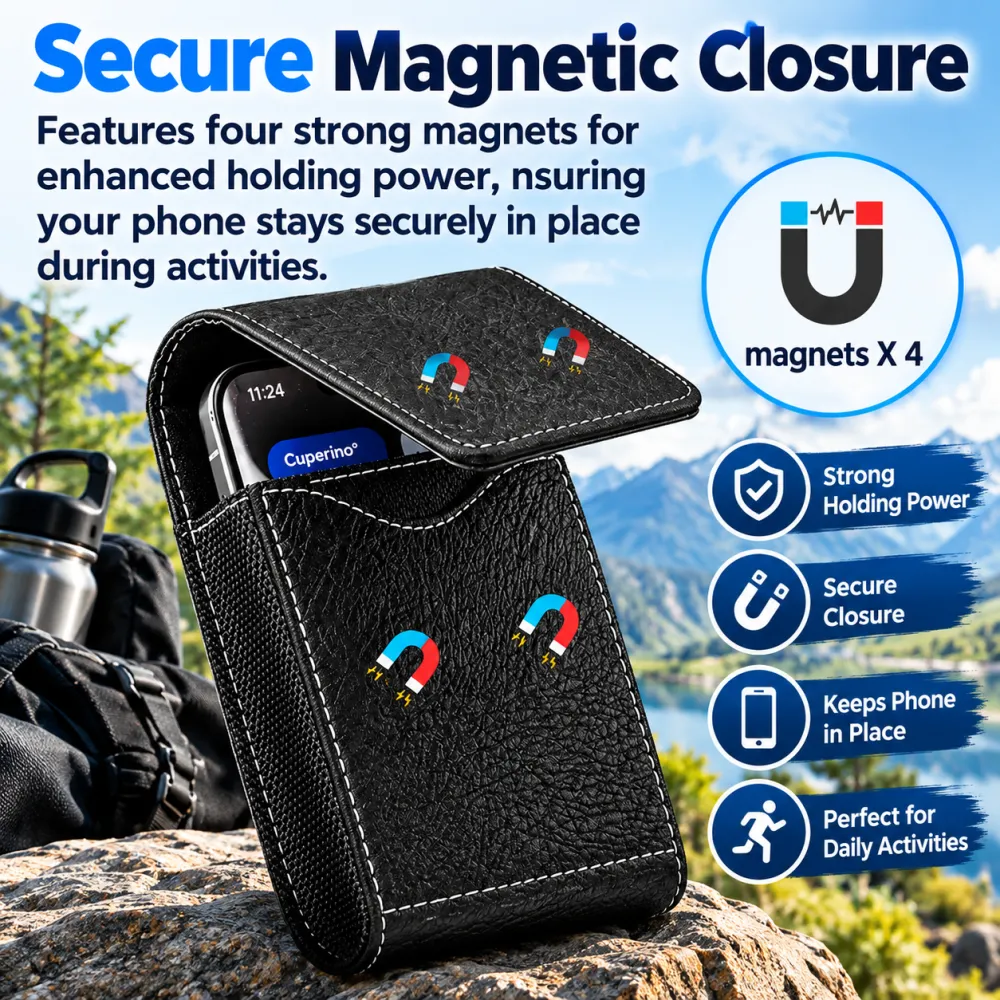 Ergonomic flip phone holster
