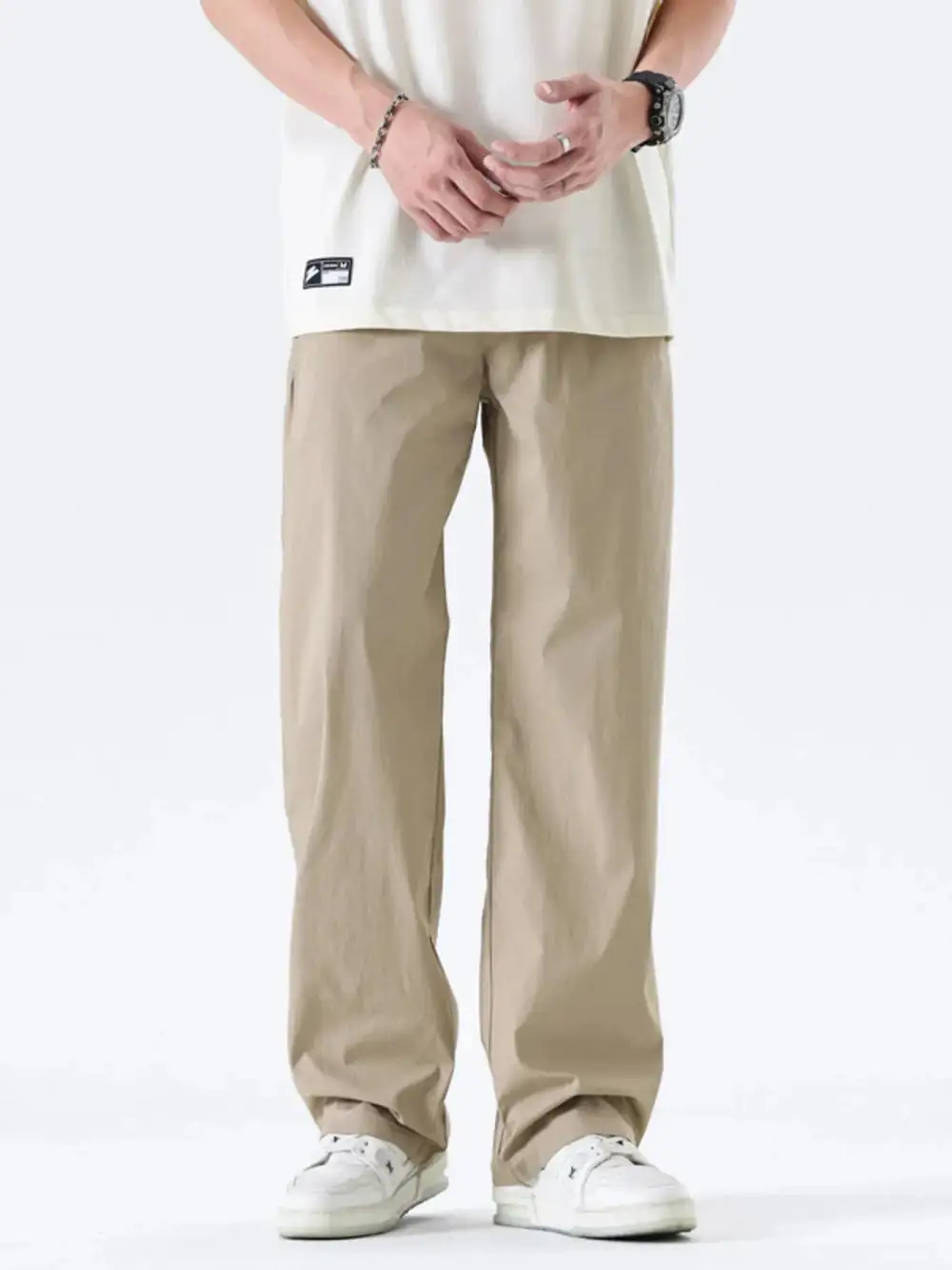 Wide-Leg Relaxed Fit Pants