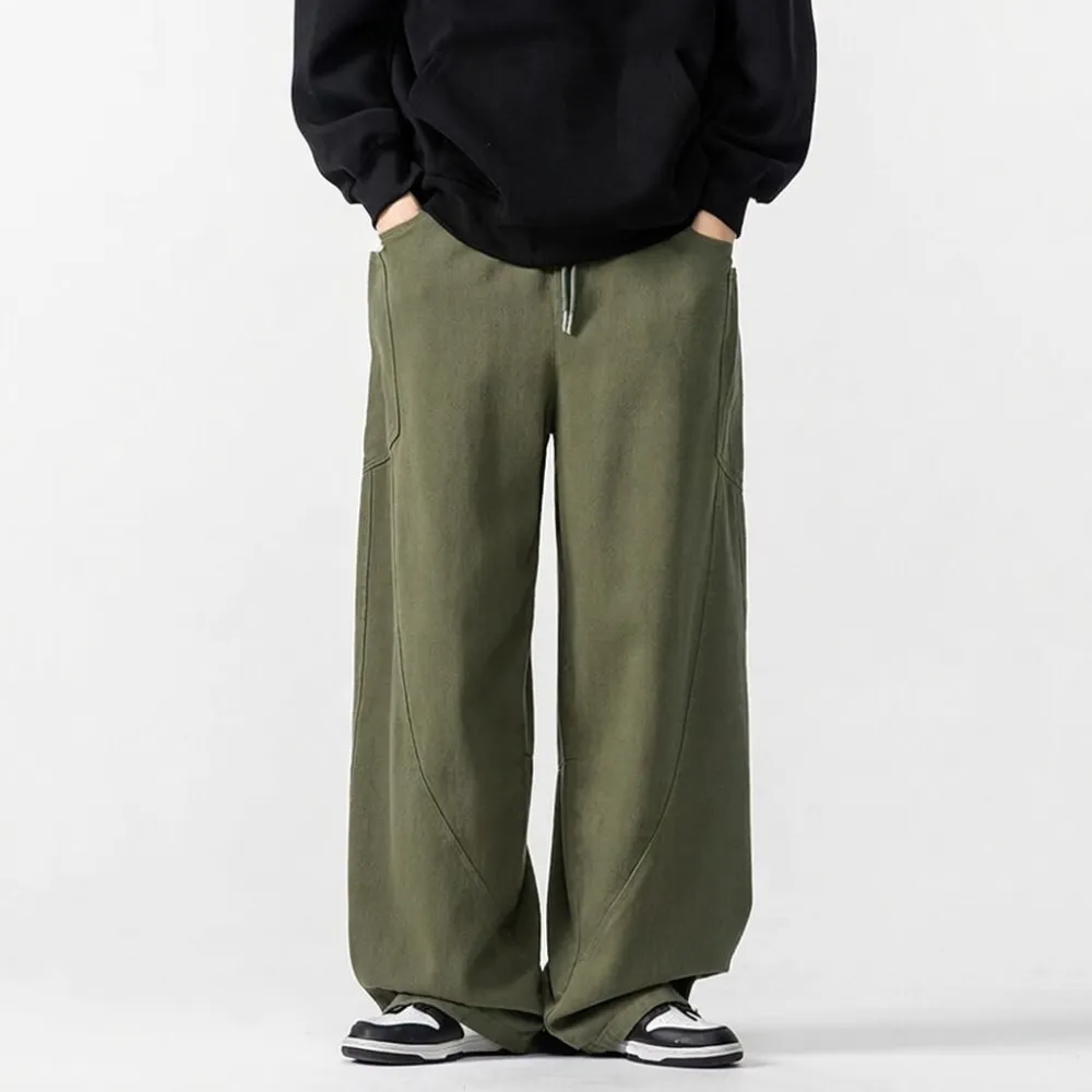 Soft Pleated Wide Pants