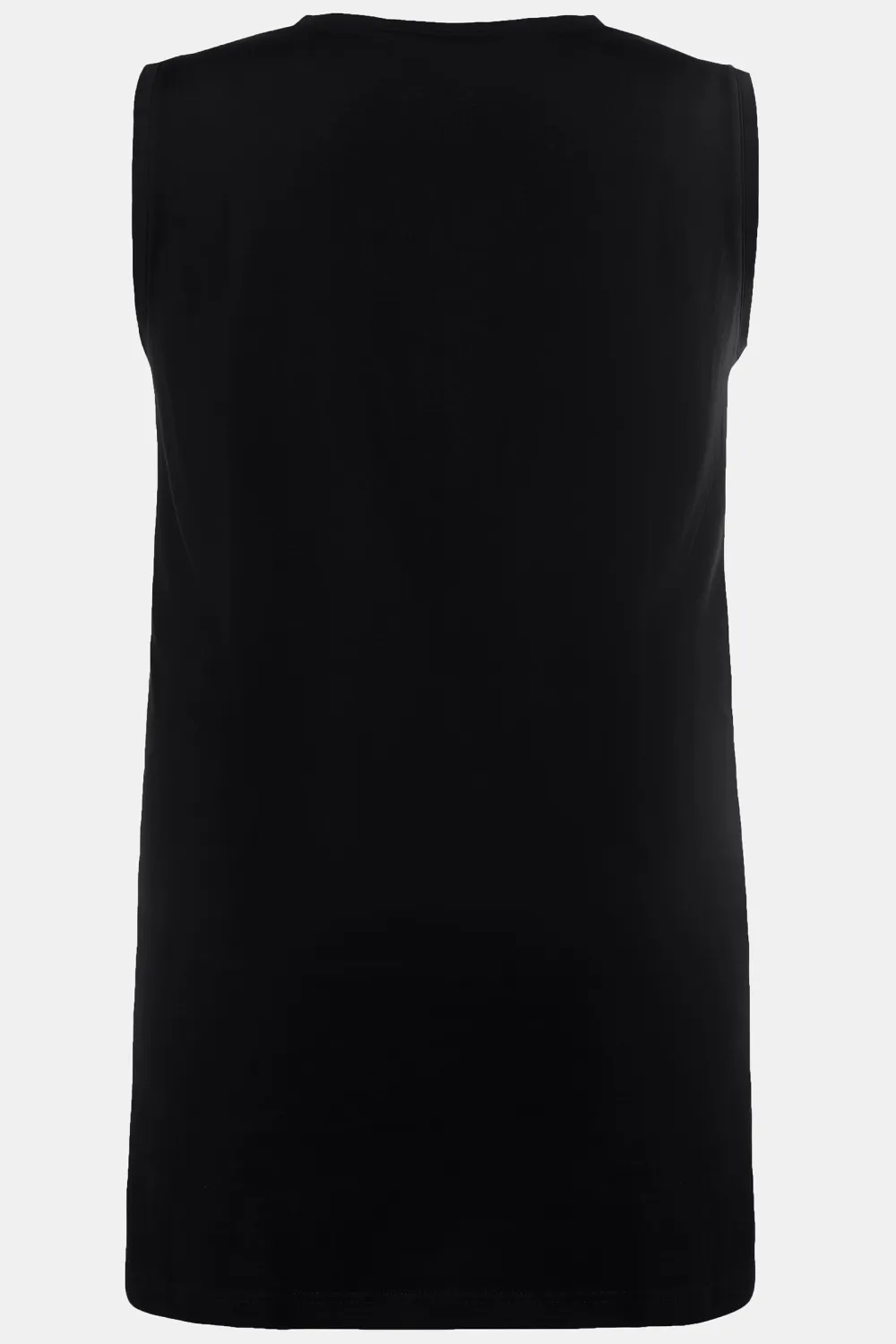 Solid Color Sleeveless T-Shirt