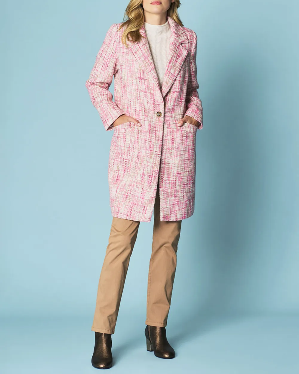 Peony Tweed Coat