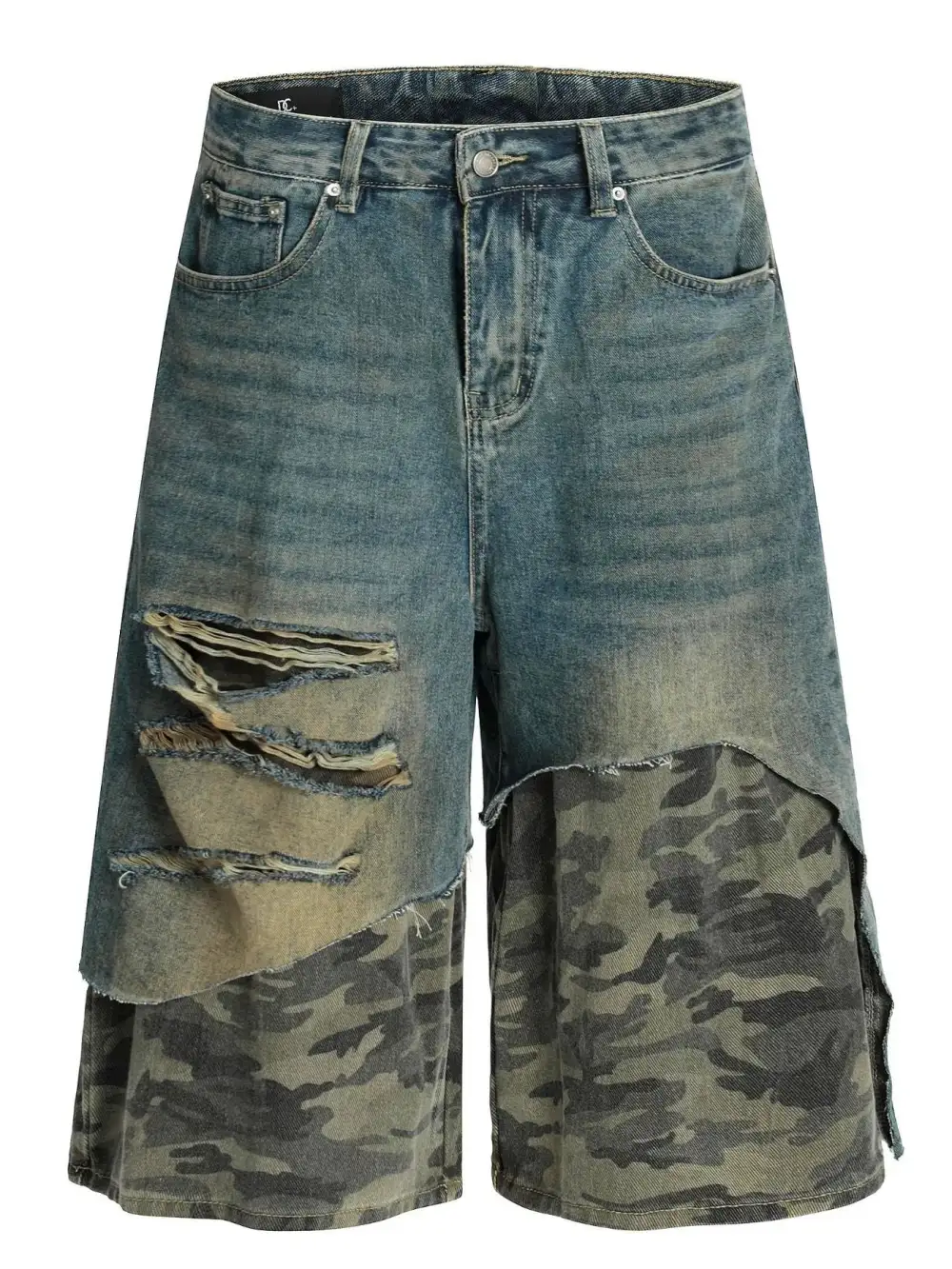 Soft Cotton Blend Casual Shorts