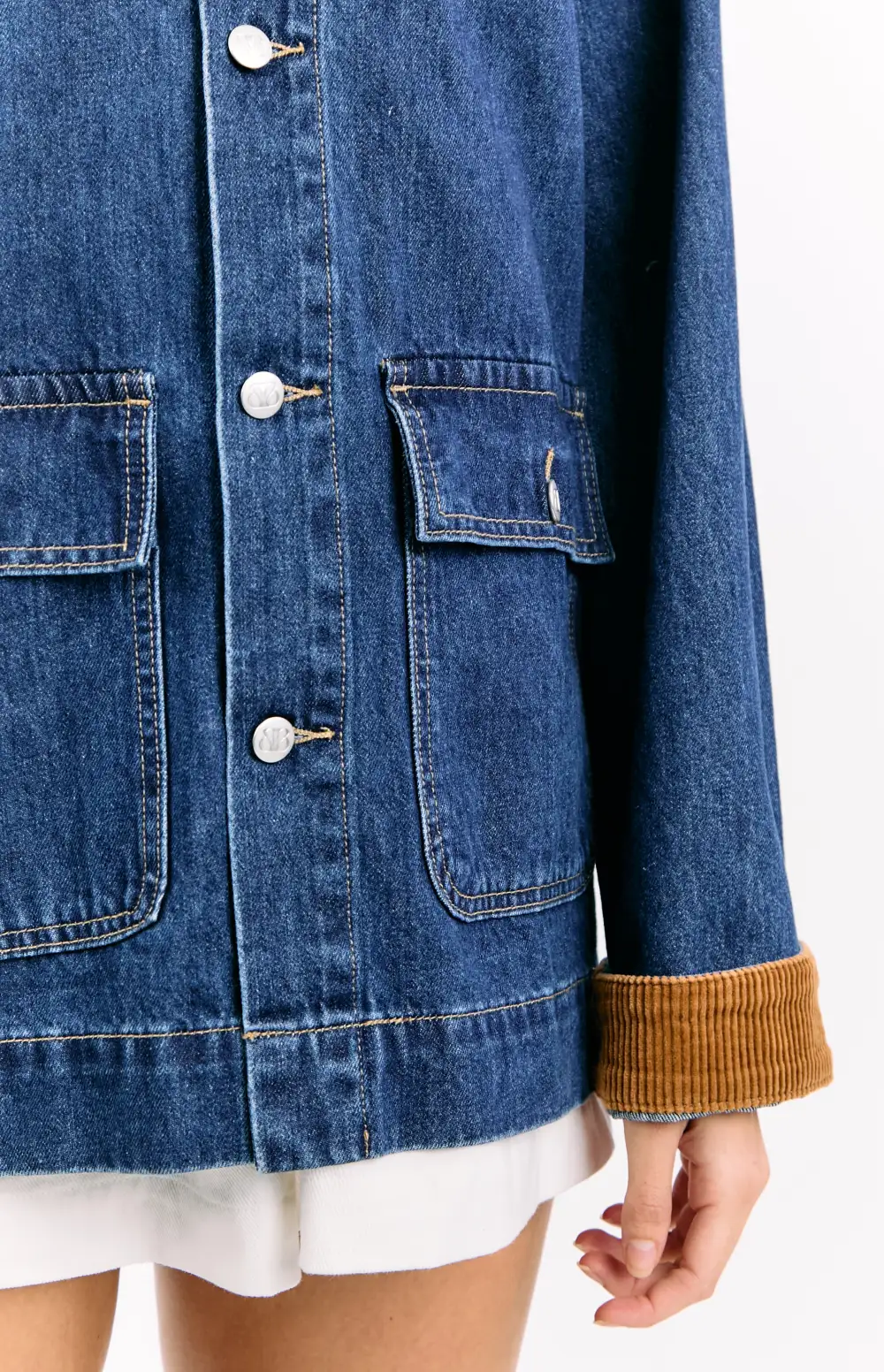 Oversized Trim Jacket