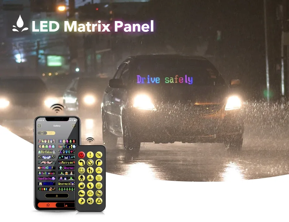 Christmas LED Car Display