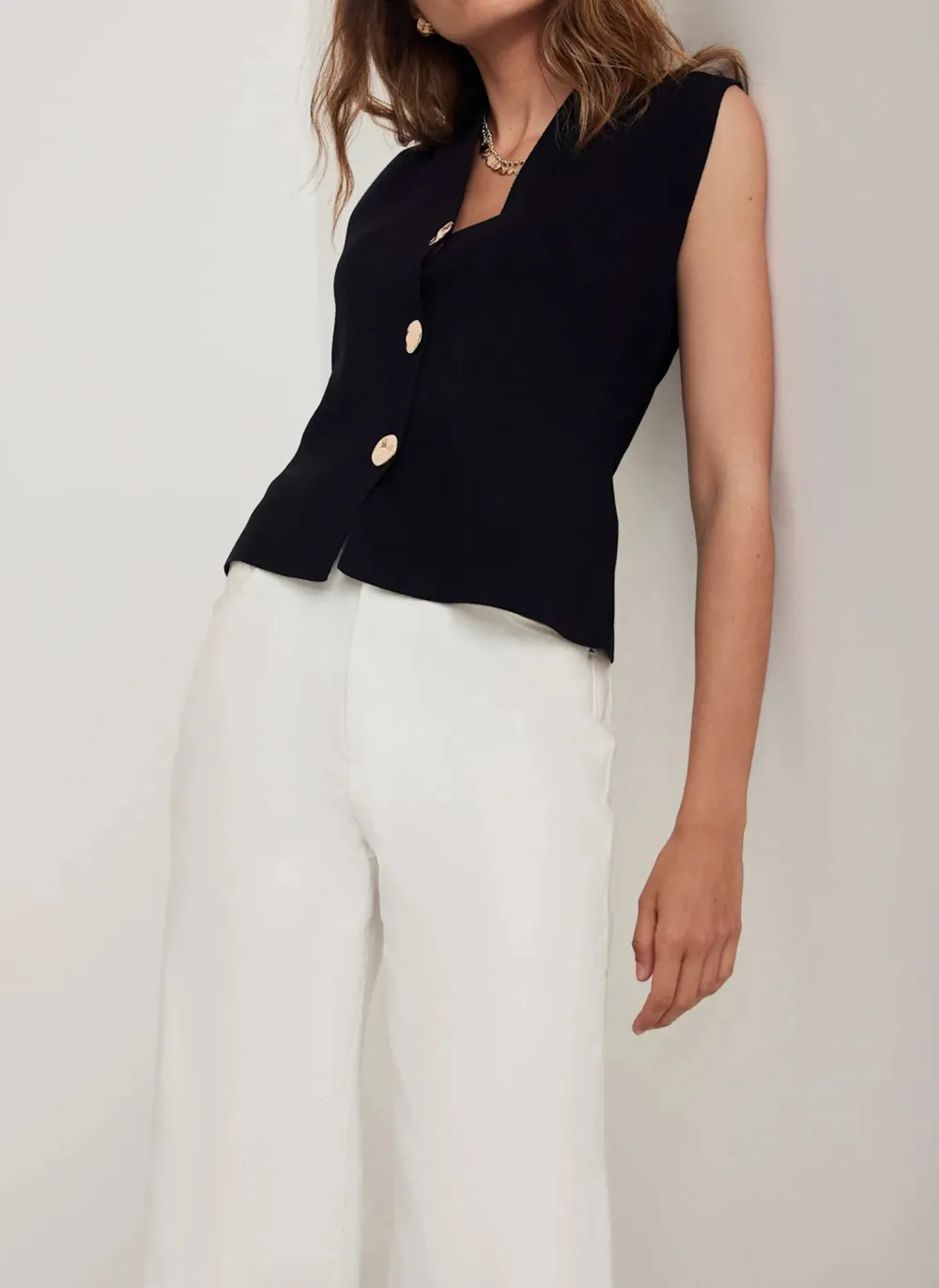Casual Style V-neckline  Knit