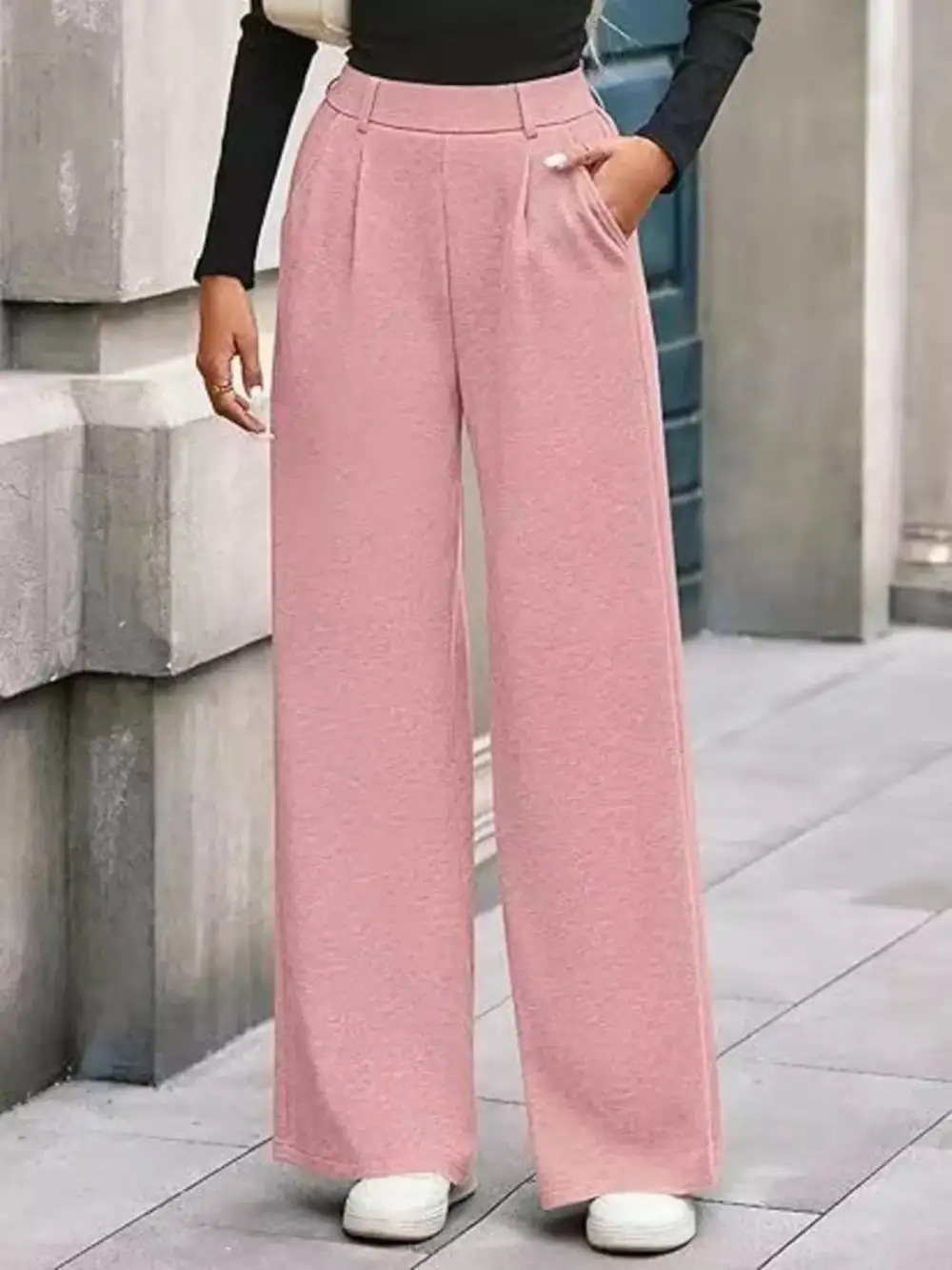 Easygoing Wide Leg Pants
