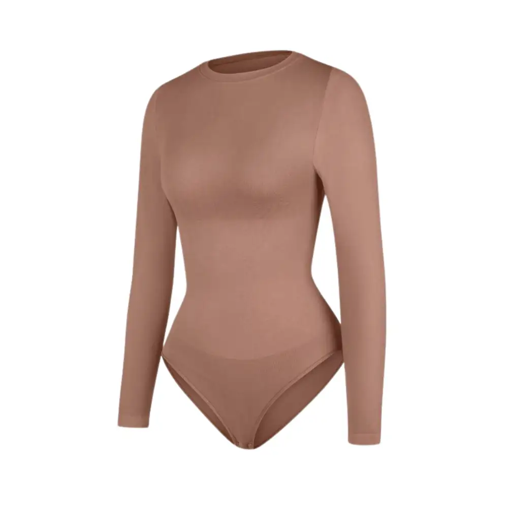 Contour Fit Long Sleeve Shaping Bodysuit
