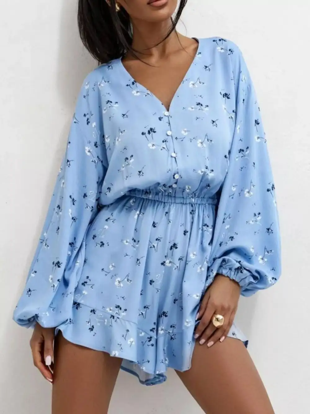 Everyday Floral Jumpsuit Romper