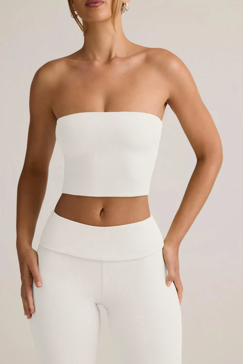 Slim Fit Short Navel-Exposed Ladies Top