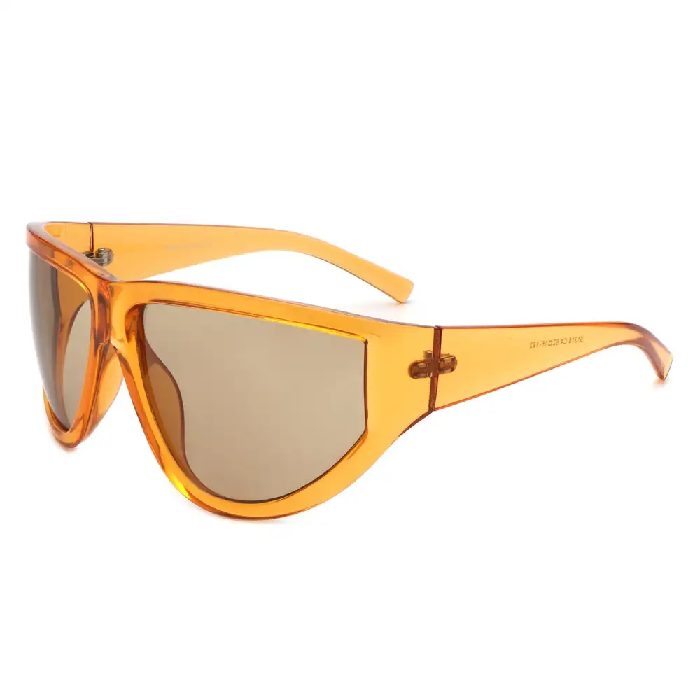 Scalloped Everyday Tinted Frame Sunglasses