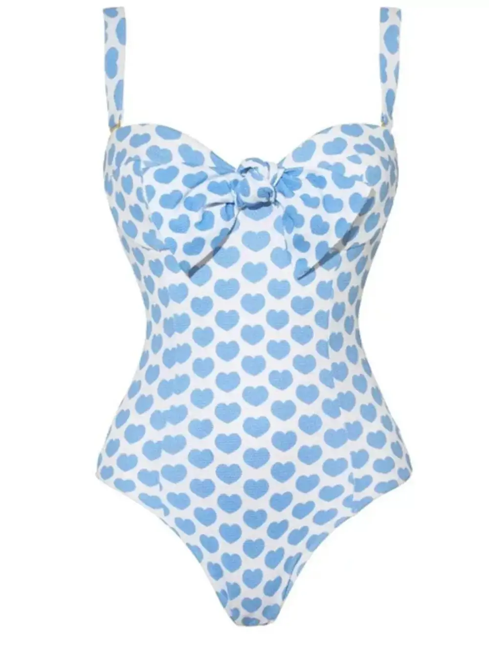 Natural Ruffle Trim Printed Detail Coordinated Set
