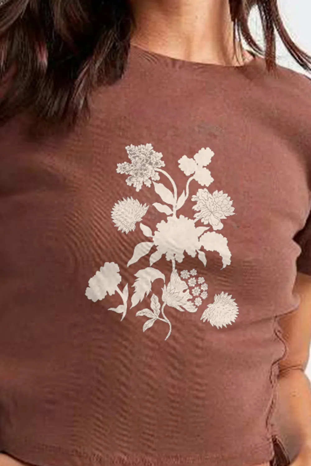 Slim Fit Short Sleeve Mystic Print T-Shirt