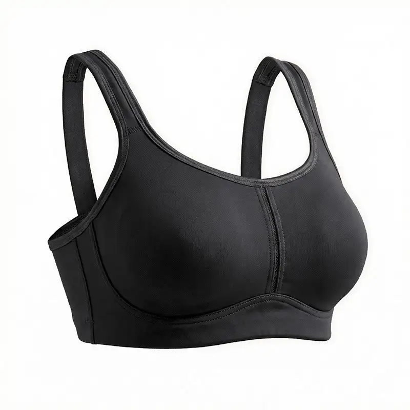 Scoop Neck Wide Strap Wireless Bra