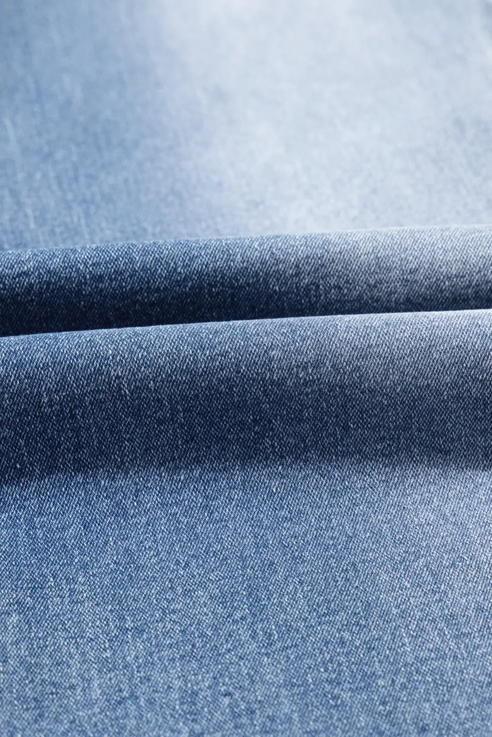 Vintage Stitching Raw Hem Flared Jeans