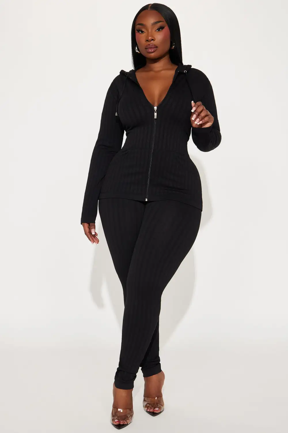 Believe It Seamless Legging Set - Black