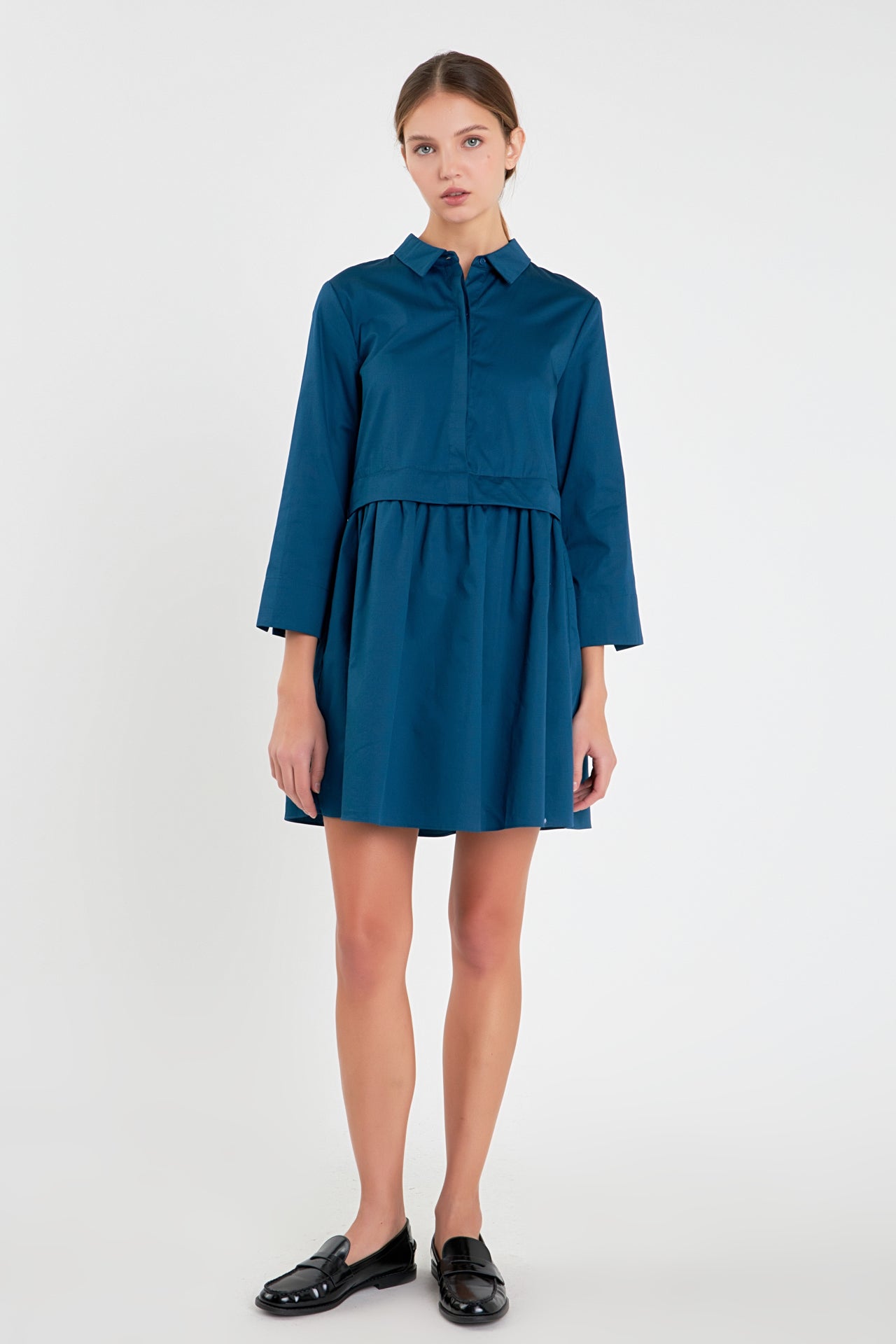 Mini Shirt Dress