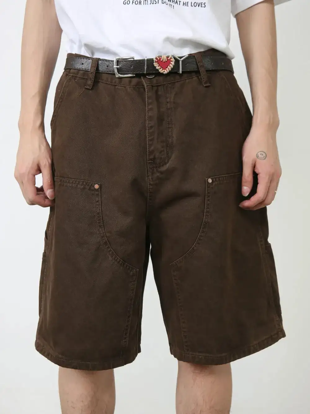 Weekend Cotton Blend Casual Shorts