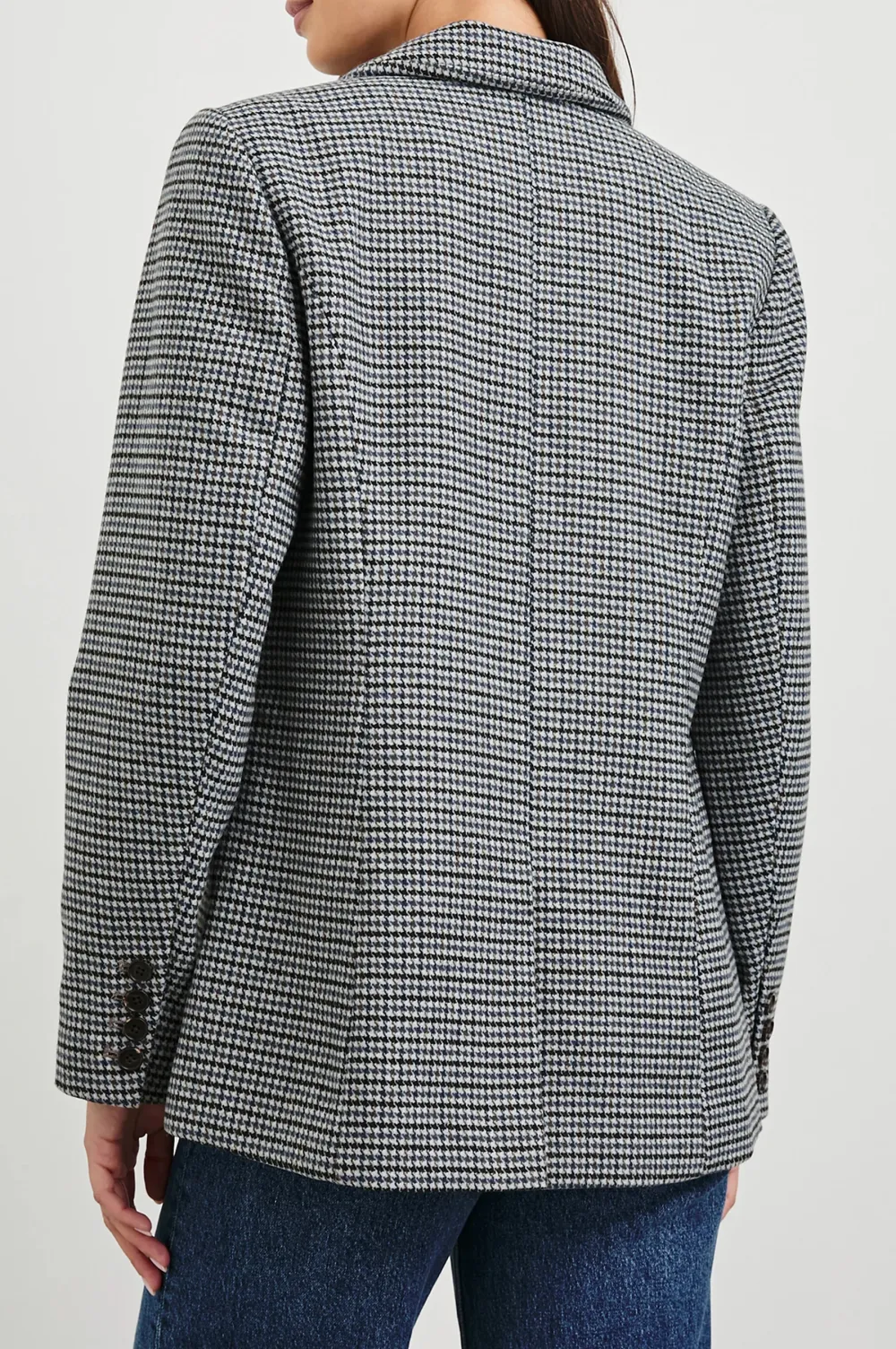 Coarse-Napped Pattern Business Casual Suit