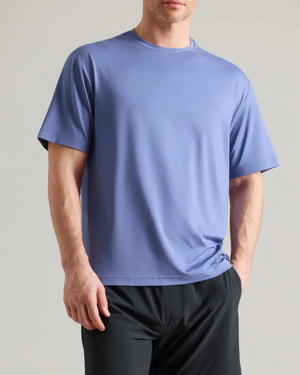 Fashionable Men's Casual Pure Cotton T-shirt