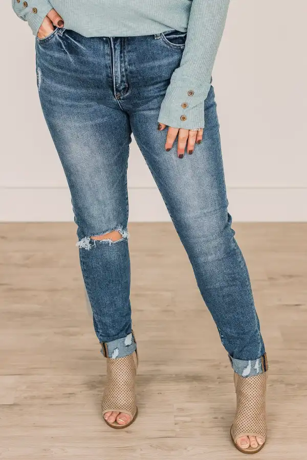 Vervet High-Rise Skinny Jeans- Cadence Wash