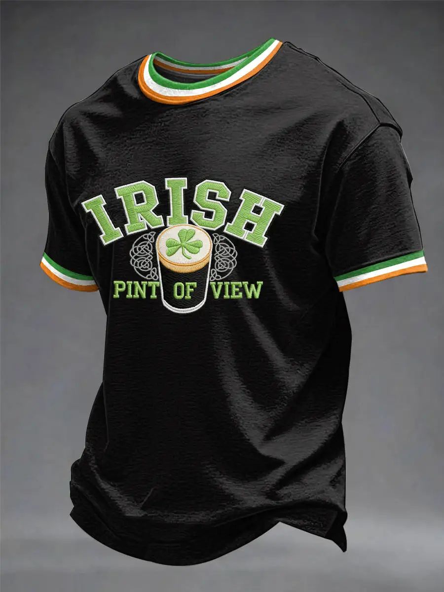 Men'S St. Patrick'S Day Printed T-Shirt